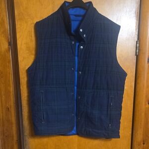 Vineyard Vines Men's XL Navy Corduroy Vest